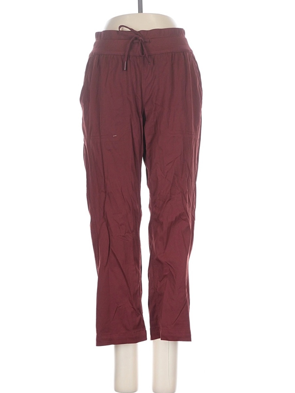 NWOT The North Face Women's Red Aphrodite 2.0 Hiking Pants with Drawstring Waist - Picture 2 of 3